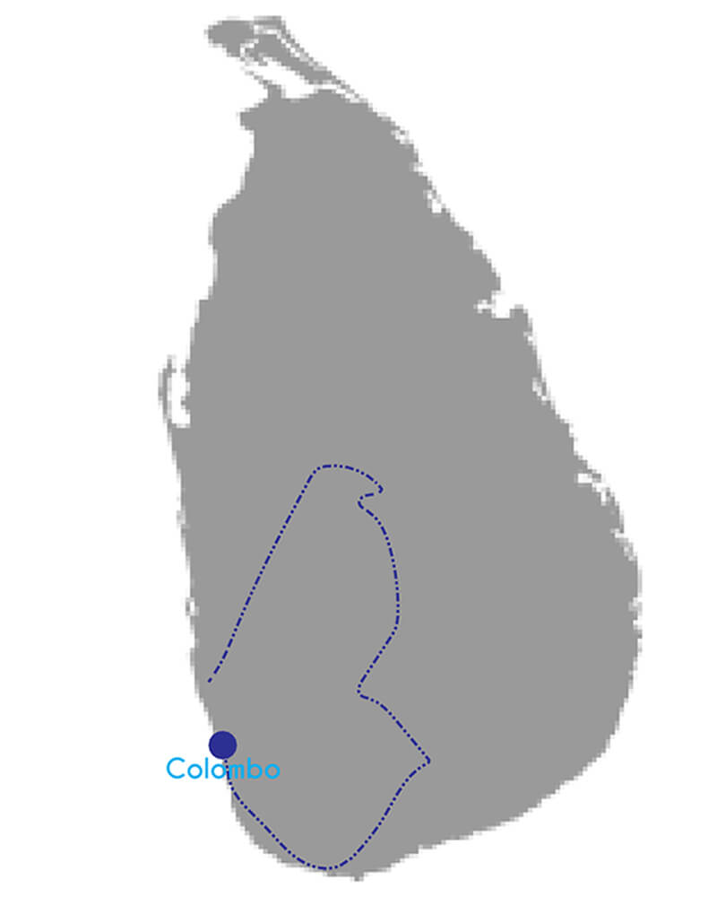 Boutique Ceylon Map